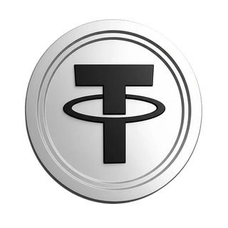 Illustration du token Tether USDT accompagnant un guide de trading pour débutants